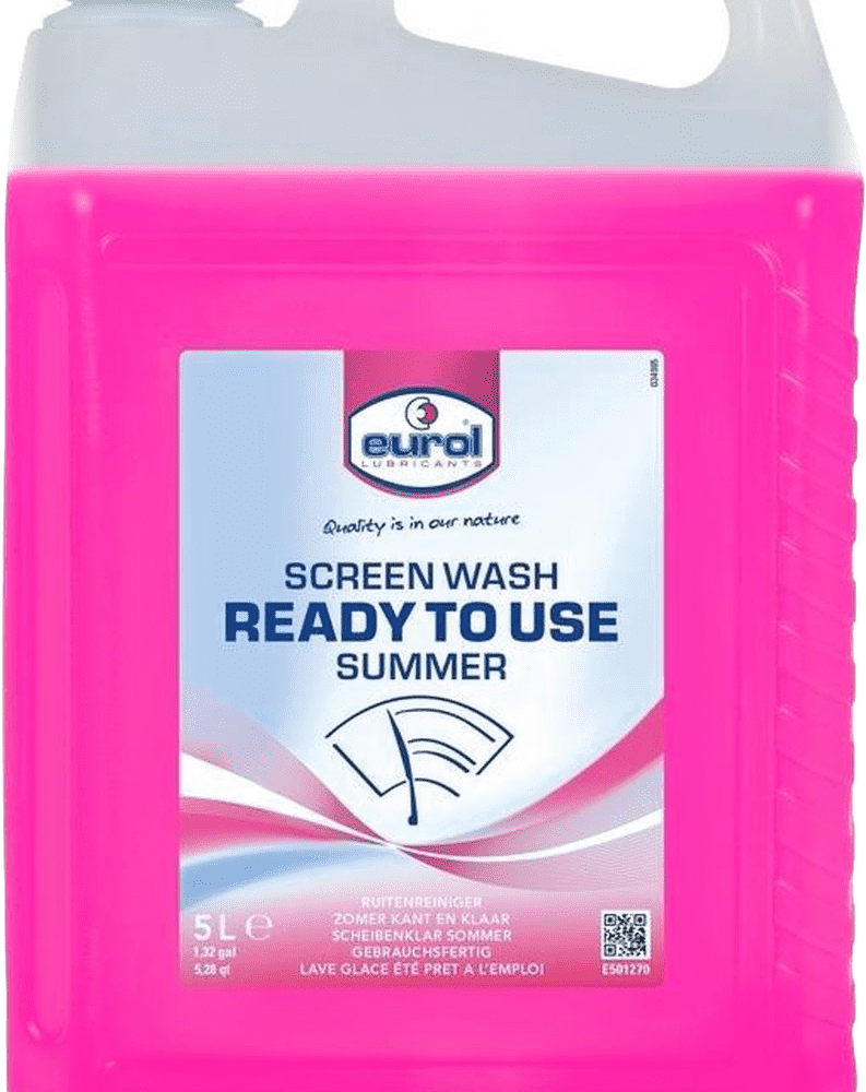 EUROL SCREENWASH SUMMER 4 x 5 Liter (1 doos)